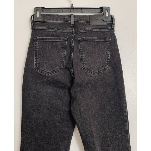 Black Everlane The Authentic Stretch Slim Bootcut Jeans 26 - Picture 6 of 7